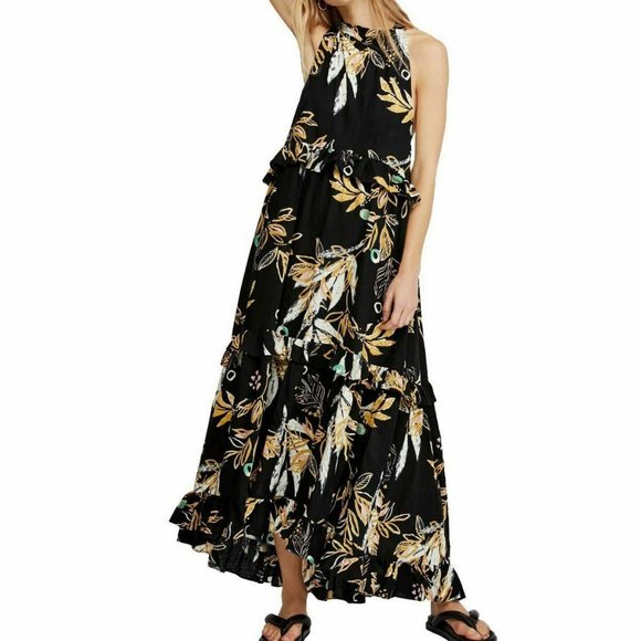 Free People Dresses & Skirts - FREE PEOPLE Anita Floral Maxi Dress M